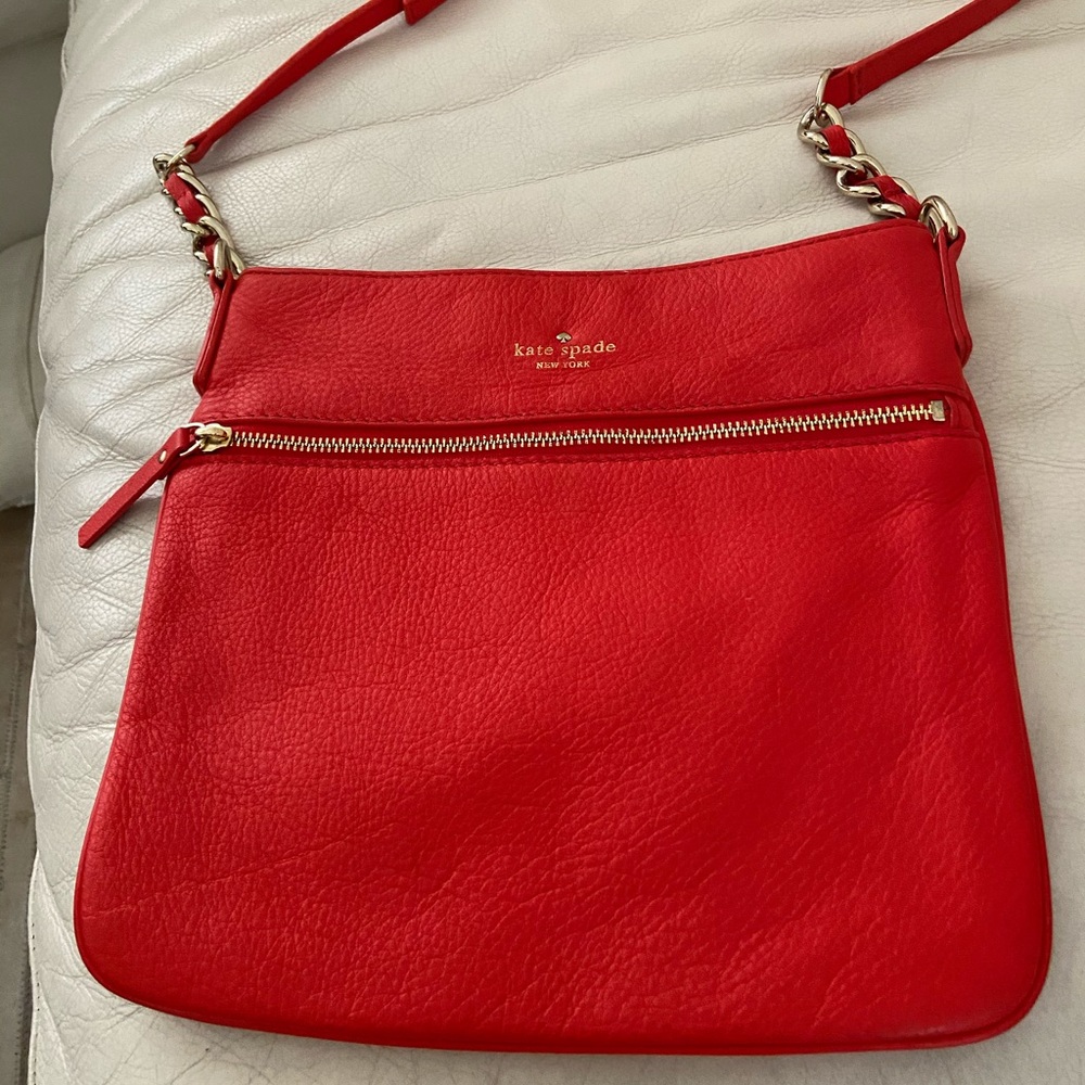 Kate spade crossbody leather bag